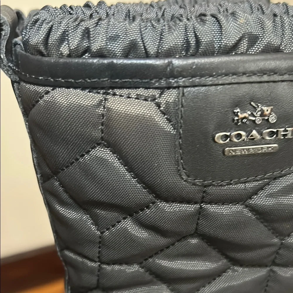 Coach New York Samara Aniline Black Winter Boots - Picture 11 of 14